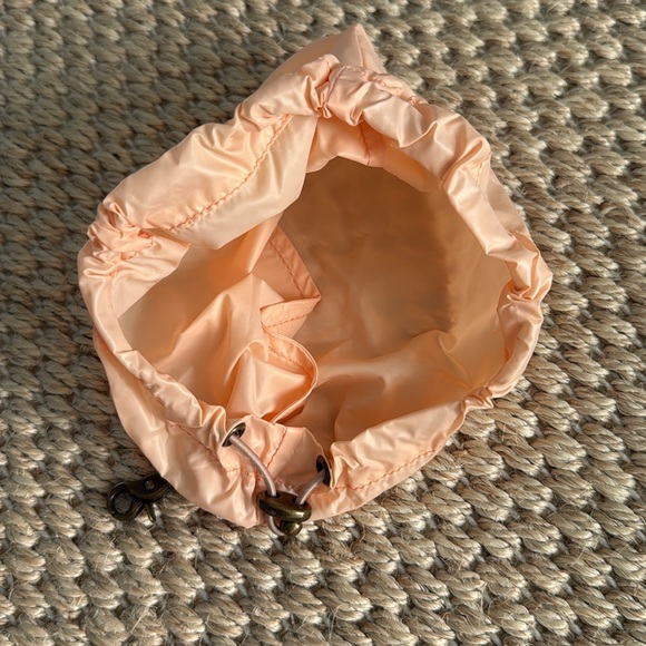 Tia Cibani Coral Pink Windbreaker Jacket with matching bag size 5/6 year - Picture 3 of 8